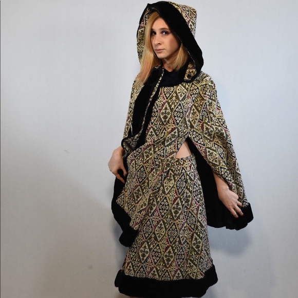 Jackets & Blazers - Vintage Cloak and Skirt Set